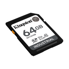 64GB SDXC Industrial -40C to 85C C10 UHS-I U3 V30 A1 pSLC