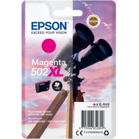 Epson atrament XP-5100 magenta XL 6.4ml - 470 str.
