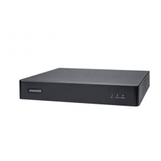 NVR, 4 PoE (max. 50W) kanály, 4K UHD (max 64Mpbs), 1x HDD (až 8TB),  desktopové provedení, 2x USB,  1xHDMI (4K) a 1xVGA (FullHD) v