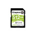 512 GB .SDXC karta Kingston Canvas Select Plus SD Class 10 UHS-I (r100MB/s, w100MB/s)