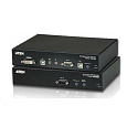 ATEN Predĺženie KVM cez Fibre Optic LC OS2/OM3 do 600m/300m, DVI-D, USB, Audio, RS232