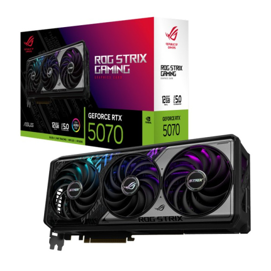 ASUS ROG STRIX RTX5070 GAMING 12GB/192-bit GDDR7 2xHDMI 3xDP