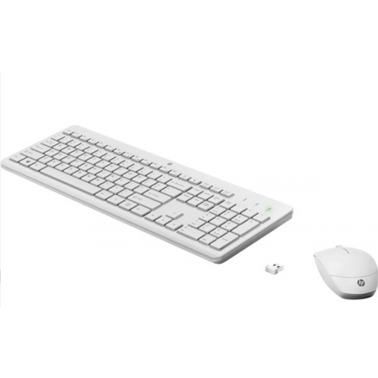 HP 230 WL Mouse+KB Combo WHT