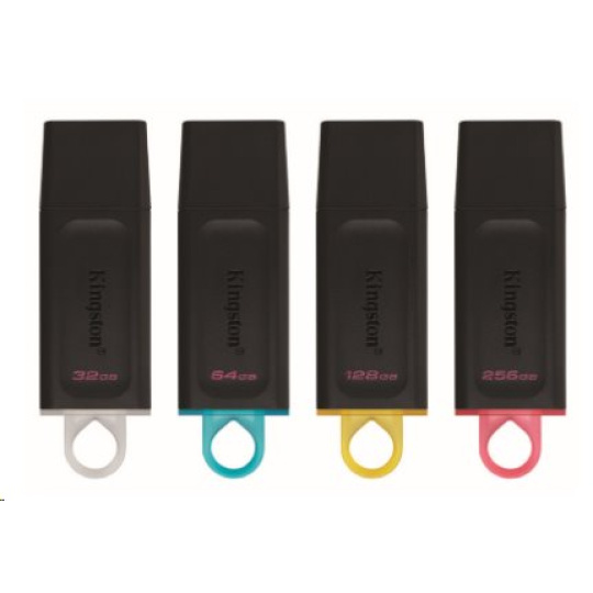 64 GB . USB 3.2 kľúč . Kingston DataTraveler Exodia Gen 1 (Black + Teal)