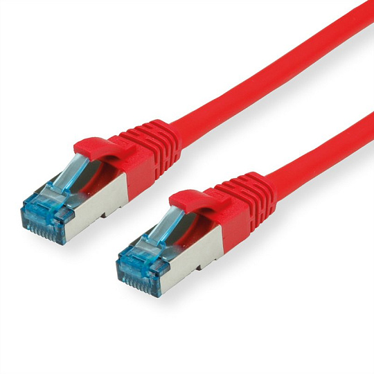 Value Patchkábel S/FTP LSOH 15m Cat6A, červený, Cu