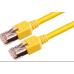 OPTIX FTP patch cord cat.5e 1m žlutý