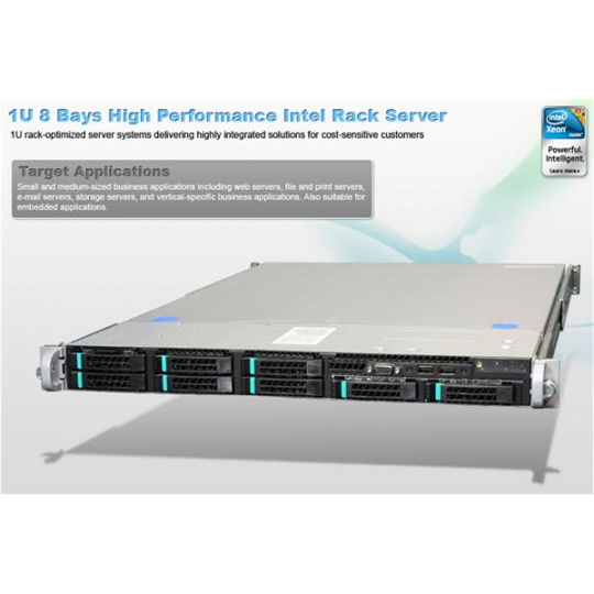 Intel® Server System R1304BB4DC (Beartooth Pass 1U)