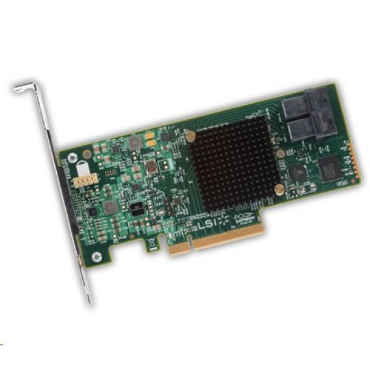 LSI SAS 9341, 8-Port Int, 12Gb/s SATA+SAS, PCIe 3.0, Entry