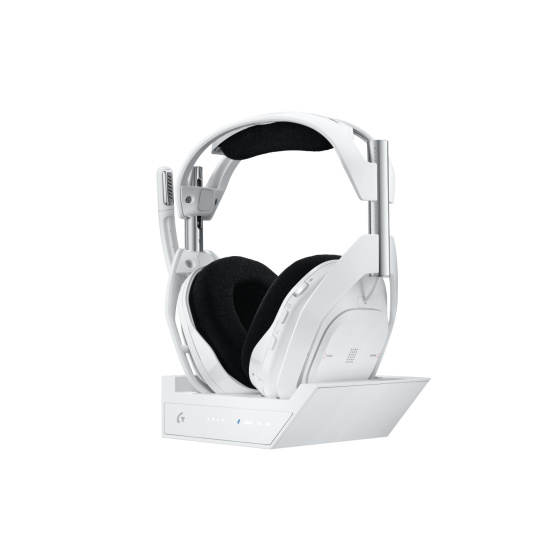 Logitech® A50 X LIGHTSPEED Wireless Gaming Headset + Base Station-WHITE-2.4GHZ-PLUGC-EMEA28i-935