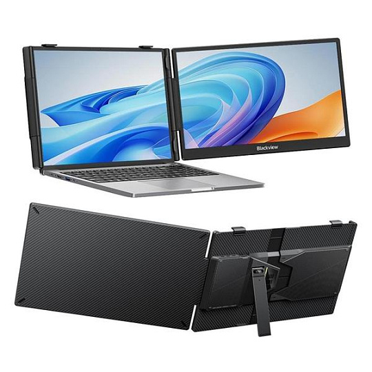 Portable monitor Blackview SCM5 Single Screen 14inch 1920x1080 16:9 LCD 60Hz IPS 178 USB-C 3.1x3, sivo čiernyPortable monitor Blac Portable monitor Blackview SCM5 Single Screen 14inch 1920x1080 16:9 LCD 60Hz IPS 178 USB-C 3.1x3, sivo čiernyPortable monitor Blac