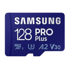 128 GB . microSDXC karta Samsung PRO Plus + adaptér