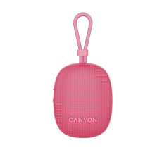 Canyon OnMove 12, prenosný Bluetooth v5.3 reproduktor, 5W, TWS, IPX7, 12 hod, USB-C nab., rúžový Canyon OnMove 12, prenosný Bluetooth v5.3 reproduktor, 5W, TWS, IPX7, 12 hod, USB-C nab., rúžový