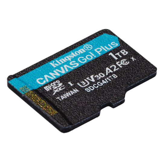 1TB microSDXC Canvas Go Plus Gen4 200MB/s A2 U3 V30 Card without Adapter