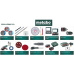 Metabo 25 STB univ wood 91/2-3mm/12-8T T234X   