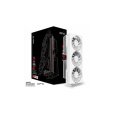 XFX Swift AMD Radeon RX 9060 XT OC White Triple Fan Gaming Edition 16GB GDDR6 128-bit HDMI 2x DP
