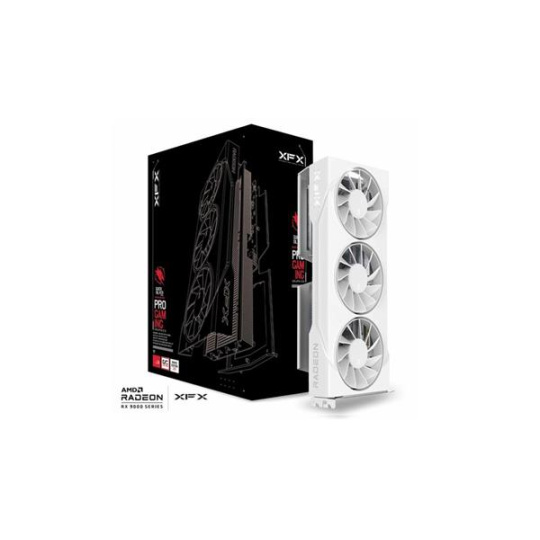 XFX Swift AMD Radeon RX 9060 XT OC White Triple Fan Gaming Edition 16GB GDDR6 128-bit HDMI 2x DP XFX Swift AMD Radeon RX 9060 XT OC White Triple Fan Gaming Edition 16GB GDDR6 128-bit HDMI 2x DP