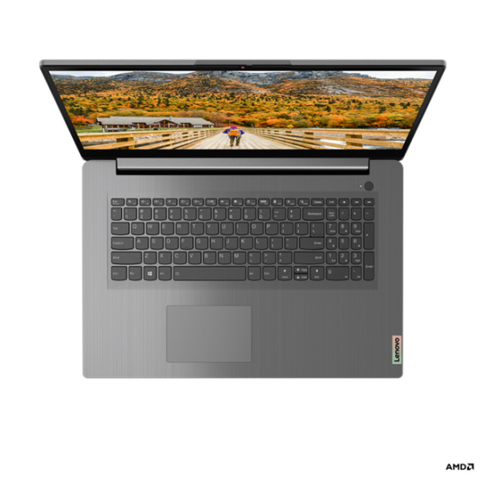 Lenovo IP 3 17ALC6, Ryzen 5 5500U, 17.3˝ 1920x1080 FHD, UMA, 12GB, SSD 512GB, W11H, šedý, 2y CI 
