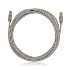 KELine Patch kábel Cat6A, STP, LSOH, 12m, sivý KELine Patch kábel Cat6A, STP, LSOH, 12m, sivý