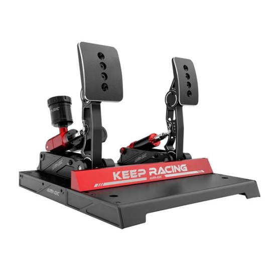 SIMAGIC P1000-FRS Modular Hydraulic (Dual) Pedal Set, Formula style SIMAGIC P1000-FRS Modular Hydraulic (Dual) Pedal Set, Formula style