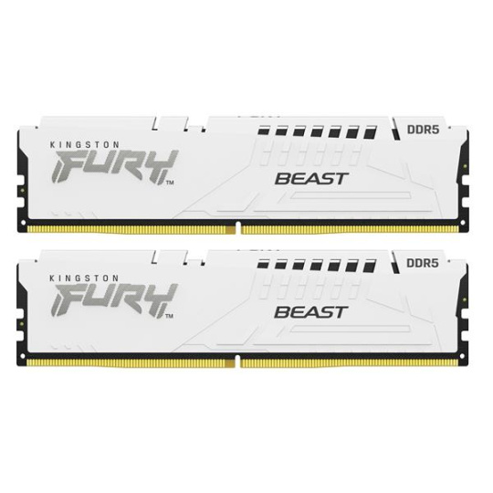32GB 6000MT/s DDR5 CL36 DIMM (Kit of 2) FURY Beast White EXPO