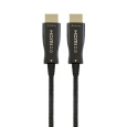 Gembird kábel HDMI High speed (M - M), aktívny, optický (AOC), s Ethernetom, prémiový, pozlátené konektory, 20 m, čierny