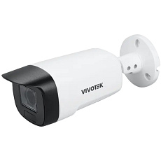 VIVOTEK Venkovní IP kamera 5MPx bullet, 95,4-28,7°, Smart IR 40 m, člověk/vozidlo, AI VCA analýzy, atributy