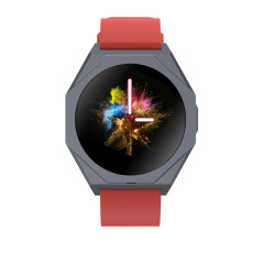 Canyon SW-86, Otto, smart hodinky, BT, fareb. LCD displej 1.3´´, vodotes. IP68, 25 športov, červené