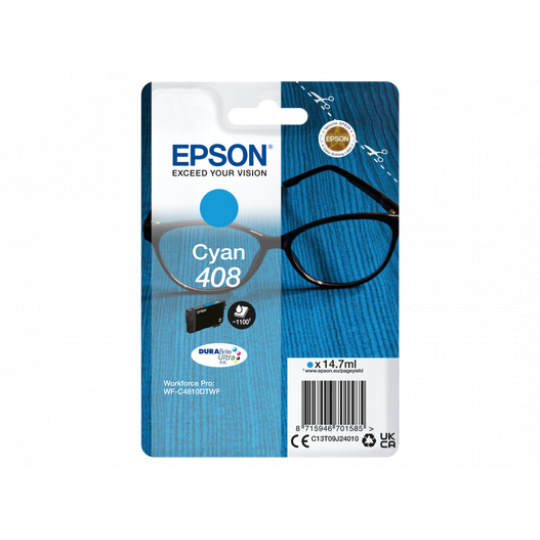 Epson atrament WF-C48xx/43xx cyan L - 1100str.