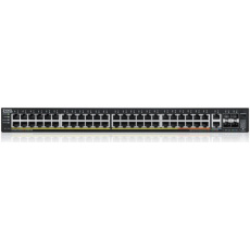 ZyXEL XGS2220-54FP, L3 Access Switch, 960W PoE, 40xPoE+/10xPoE++, 48x1G RJ45 2x10mG RJ45, 4x10G SFP+ Uplink, incl. 1 yr 