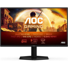 AOC 25G42E 24,5" Fast IPS 1920x1080 80M:1 1ms 300cd HDMI DP čierny 180Hz AOC 25G42E 24,5" Fast IPS 1920x1080 80M:1 1ms 300cd HDMI DP čierny 180Hz