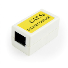 Cat. 5E LAN coupler, white color