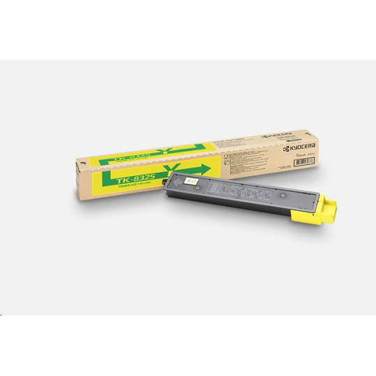 KYOCERA TK-8325Y Toner yellow na 12 000 A4 (pri 5% pokrytí), pre TASKalfa 2551ci