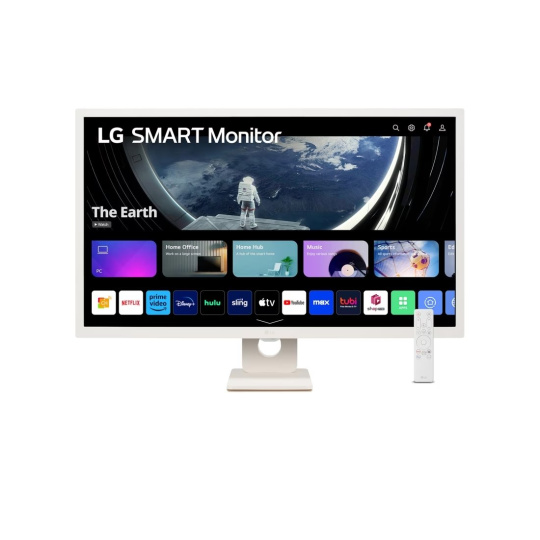 LG 32SR50F-W 32"W IPS 1920x1080 8ms 5 000 000:1 250cd HDMI biela repro Smart WebOS
