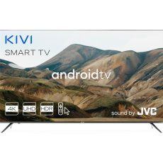 KIVI TV 65U740NB, 65" (165 cm), 4K UHD LED TV, Google Android TV 9, HDR10, DVB-T2, DVB-C, WI-FI, Google Voice Search