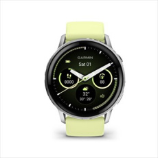 Garmin VENU 4 - 45mm, Gray/ Silver + Citron