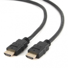Gembird kábel HDMI High speed (M - M), pozlátené konektory, 4.5 m, čierny, bulk balenie