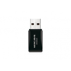 MERCUSYS MW300UM 300Mbps Wireless N Mini USB Adapter, Mini Size, USB 2.0