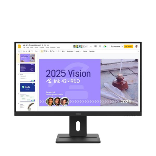 Lenovo E27Q-40 27" 2560x1440 QHD 1500:1 350n 4ms HDMI+DP lift repro 3y