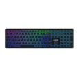Canyon HKB-W11, 2v1 bezdrôtová klávesnica, vodeodolná, 12 multimed. kláves, RGB podsv, plnoh. veľkosť, štíhla, US, čiern