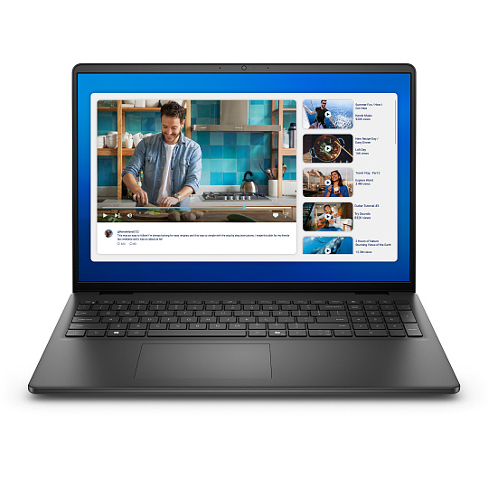 Dell 16 DC16250/C5-120U/16GB/512GB SSD/16" FHD+/Integrated/FgrPr/3 Cell/noAC/noPCORD/WLAN/Backlit Kb/W11 Pro/3Y ProSpt