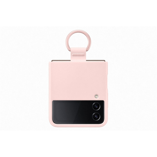Samsung Silikonový kryt s putkom Z Flip4 pink