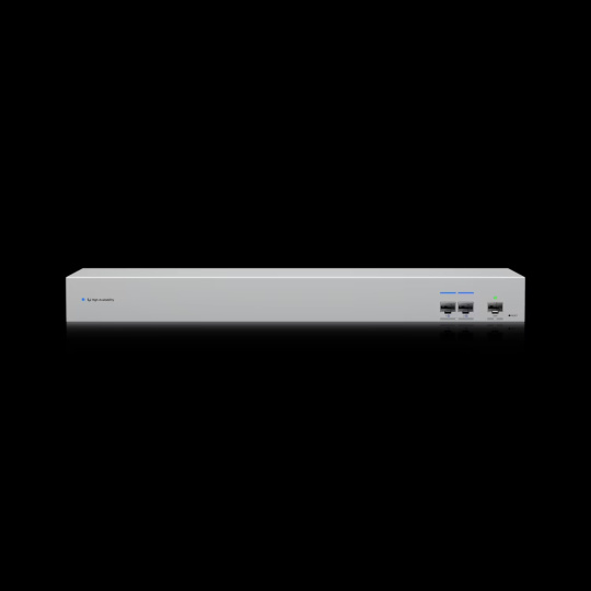Ubiquiti 10G SFP+ WAN Switch linking two Shadow Mode High Availability UniFi Gateways to a single ISP. Ubiquiti 10G SFP+ WAN Switch linking two Shadow Mode High Availability UniFi Gateways to a single ISP.
