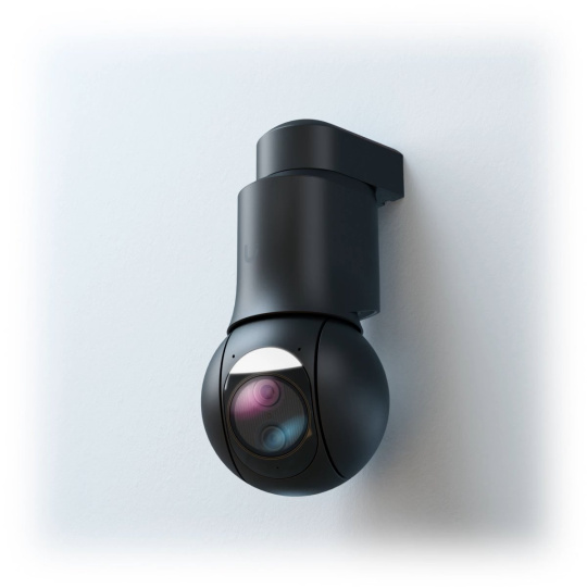 Ubiquiti All-weather, 4K dual-lens camera with 10x hybrid zoom, 1/1.8" 8MP image sensor, Multi-TOPS AI Engine black