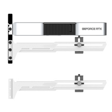 1stCOOL GPU Holder Metal Adjustable White