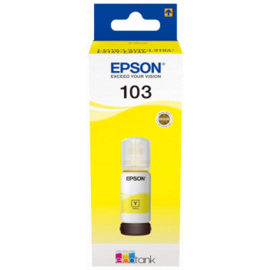 Epson atrament L3xxx Yellow ink container 65ml - 7500str.