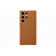 SAMSUNG KOŽENNÝ ZADNÝ KRYT PRE GALAXY S23 ULTRA, CAMEL