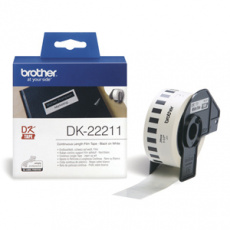 BROTHER DK22211 Continuous Film Tape (Biela 29mm) BROTHER DK22211 Continuous Film Tape (Biela 29mm)