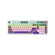 Lorgar KBA4195RT, mechanická herná klávesnica, 101 klávesov, Toxic Purple Switch, Hot-Swap, RGB, USB-C