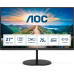 AOC Q27V4EA 27"W IPS LED 2560x1440 20 000 000:1 4ms 250cd HDMI DP