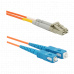 CNS opt. duplex patch kábel 9/125, LC/SC, 3m